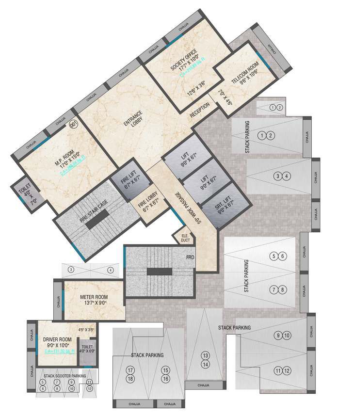 Chandresh Terrace – Unit Plans